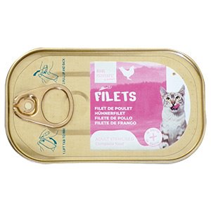 BUBI NATURE CAT FILETS STERIL POLLO 12×85 g